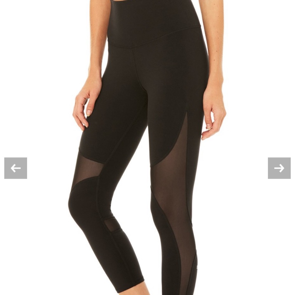 WORN ONCE Alo crop leggings